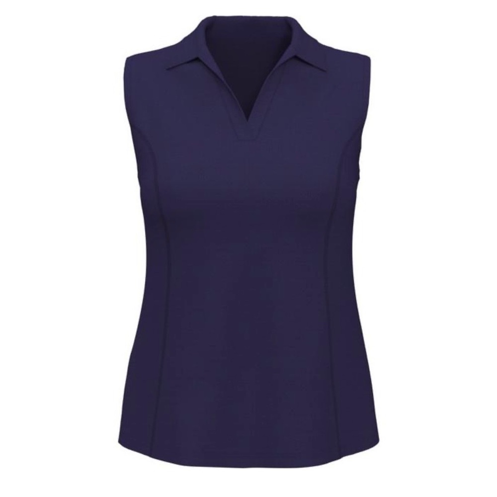 PGA Tour Women's Airflux Sleeveless Golf Polo Shirt
